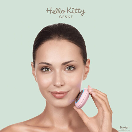  Hello Kitty Soğutma ve Isıtmalı, Led Terapili Yüz Maskesi Bakım Cihazı | Sonic Warm & Cool Mask 