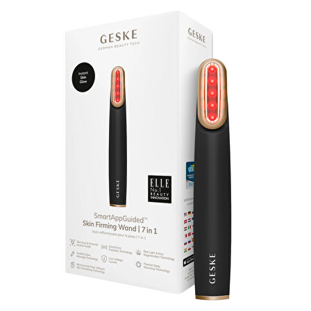 Titreşimli Döner Başlıklı Led Terapili Cilt Sıkılaştırıcı Yüz Bakım Cihazı | Rotatable Head Skin Firming Wand
