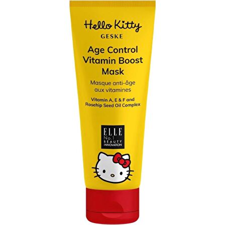 Geske Age Control Vitamin Boost Mask-Oval (Anti-Age Vitamin Kompleks İçeren Maske)