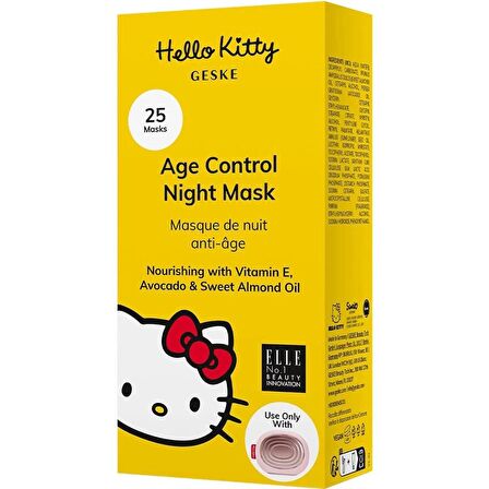 Geske Age Control Night Mask-Oval ( Anti-Age Gece Maskesi)