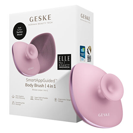 Metal Detaylı Yumuşak Silikonlu Vücut Temizleme Fırçası | Body Brush