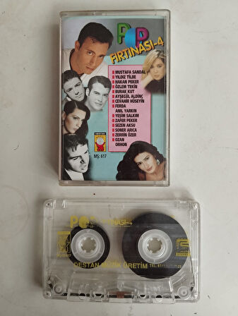 Pop Fırtınası  4 - Almanya Basım  Nadir Kaset / Destan Müzik-2.el