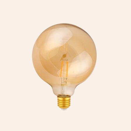 Osram LED Globe Filament 4W 2400K 410lm E27 Duy Ampul - Sarı Işık