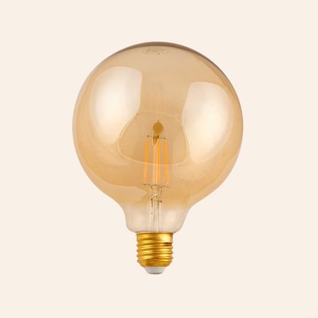 Osram LED Globe Filament 4W 2400K 410lm E27 Duy Ampul - Sarı Işık