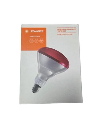 Ledvance Sectron Infrared BR40 Kırmızı (red) 150W Ampül (Isı Ampül) E27 Duylu 350 Lümen 1200 Kelvin