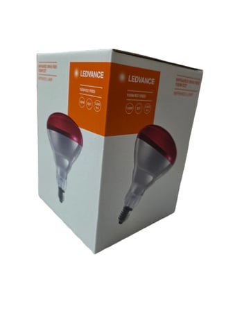 Ledvance Sectron Infrared BR40 Kırmızı (red) 150W Ampül (Isı Ampül) E27 Duylu 350 Lümen 1200 Kelvin