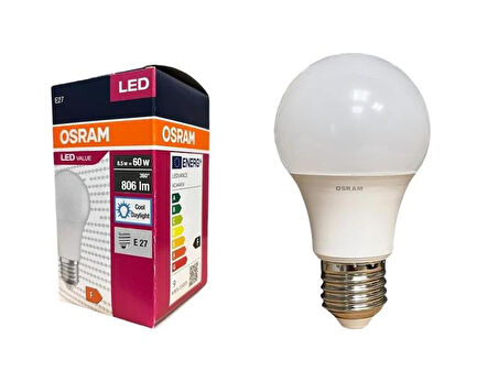 Osram 8.5w Led Ampul 6500k Beyaz E27