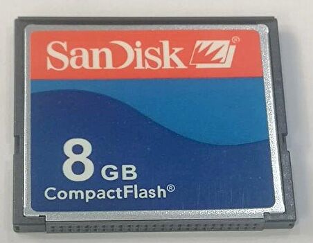 8 GB SANDISK COMPACT FLASH HAFIZA KARTI