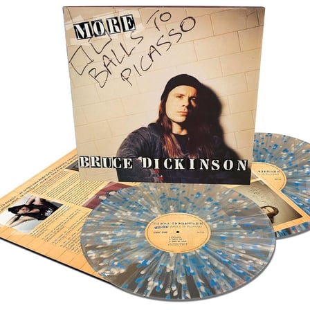 Bruce Dickinson More Balls to Picasso Plak 2 LP Renkli Vinyl