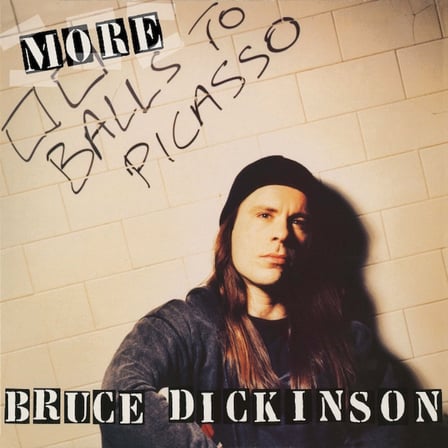 Bruce Dickinson More Balls to Picasso Plak 2 LP Renkli Vinyl