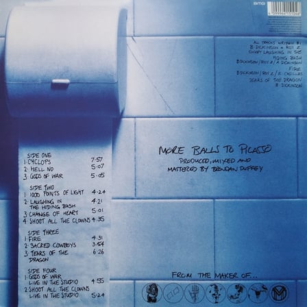 Bruce Dickinson More Balls to Picasso Plak 2 LP Renkli Vinyl