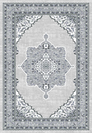 Pamuk Dokuma Taban Kaymaz Yıkanabilir Klasik Desenli  Salon Halısı Mutfak Halısı Koridor Halısı