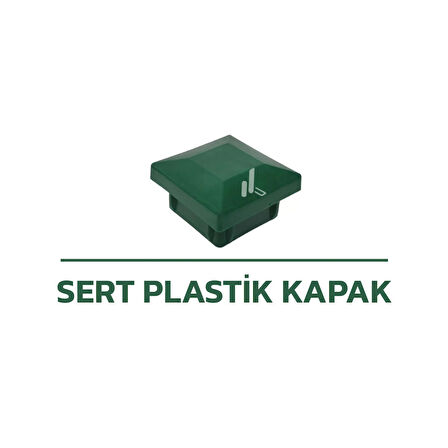 KONAK TEL ÇİT SİSTEMLERİ 40 ADET PANEL ÇİT DİREĞİ KAPAĞI 5X5 CM