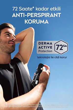 Nivea MEN Erkek Sprey Deodorant Black&White Invisible Original 150ml ve Mini Roll-on 25ml, 72 Saat Koruma