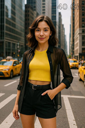 Kadın Crop Çeşitleri (ÇITÇITLI - DÜZ), ( Farklı Renkler Ve 30 - 33 - 40 - 50 Cm Uzunluklar da)