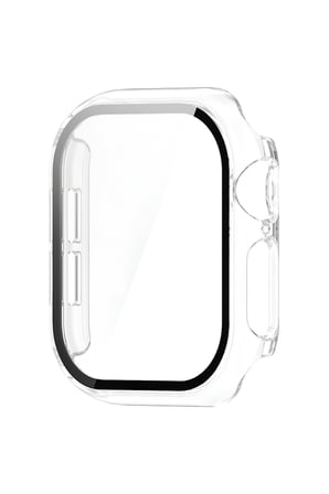 Watch Uyumlu 40mm SARARMAZ Şeffaf Sert Kasa ve Ekran Koruyucu