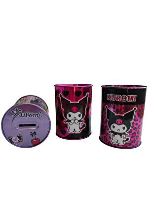 Kuromi Metal Kumbara 1 Adet