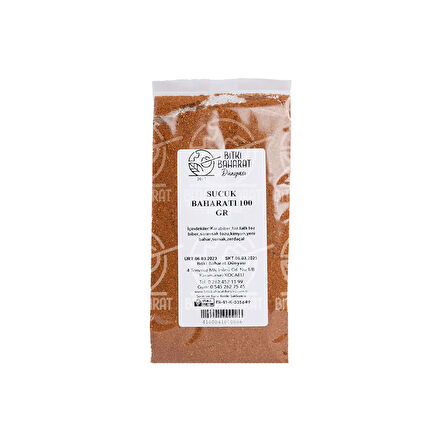 Sucuk Baharatı 100 Gr