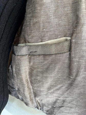 Vıntage Oversize Retro Etnik Desenli Kürklü Ceket Çvpb4