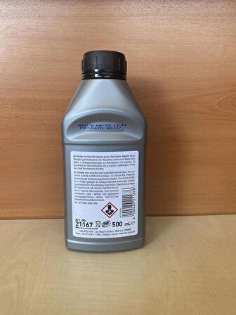 LIQUIMOLY SL 6 DOT 4 ESP/ASR/ABS FREN HİDROLİĞİ 500 ML
