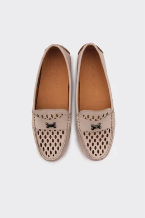 Hakiki Deri Comfort Taban Kadın Loafer