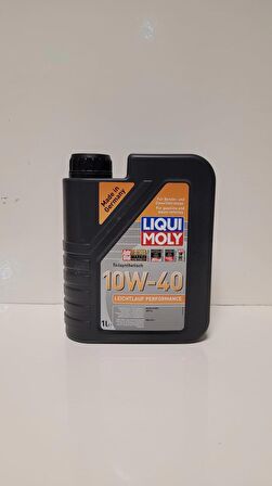 Liqui Moly Leichtlauf Performance 10W-40 Motor Yağı 1 Litre (Üretim Yılı - 2021)