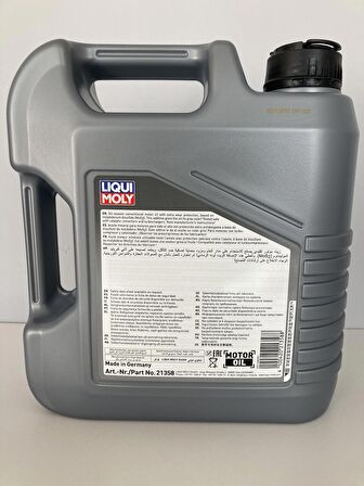 Liqui Moly MoS2 Leichtlauf 20W-50 Motor Yağı 4 Litre (Üretim Yılı - 2024)