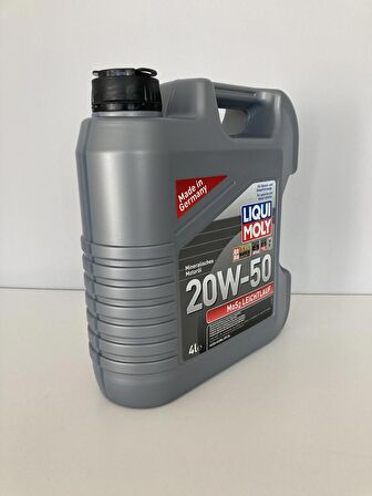 Liqui Moly MoS2 Leichtlauf 20W-50 Motor Yağı 4 Litre (Üretim Yılı - 2024)