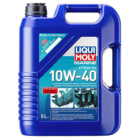 Liqui Moly Marine 4T 10W40 5 Lt Tekne Motor Yağı (25013)