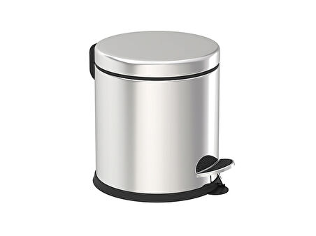 İzmir Fırça Luna 20  lt. paslanmaz pedallı  çöp kovası - 4100559530