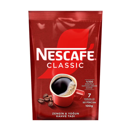 Nescafé Classic Ekonomik Paket 100 G - 4 Adet