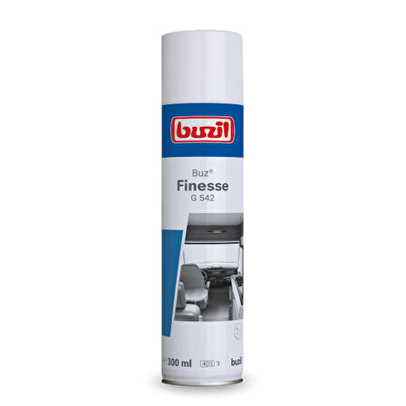 G542 BUZ FİNESSE ANTİSTATİK ANTİKOROZATİF AHŞAP MOBİLYA, METAL ASANSÖR VE ARABA TORPİDO PARLATICISI 320ML