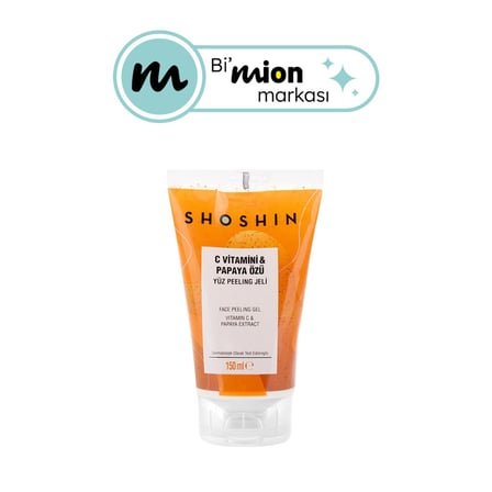 Shoshin C Vitamini & Papaya Özü Yüz Peeling Jel 150 Ml - 5 Adet