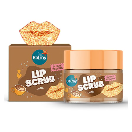 Balmy Naturel Lip Scrub Latte 30 G - 4 Adet
