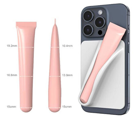 İpeksi Silikon Lipbalm Tutucu Yapışkanlı Telefon Kılıfı Aksesuarı