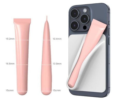 İpeksi Silikon Lipbalm Tutucu Yapışkanlı Telefon Kılıfı Aksesuarı