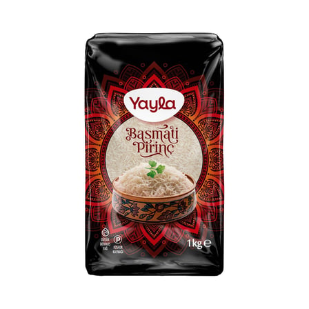 Yayla Basmati Pirinç 1 Kg - 4 Adet