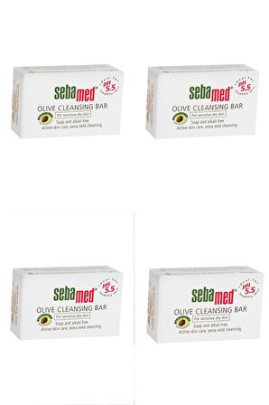 Sebamed Kompakt Zeytinyağlı Sabun 150 g 4lü