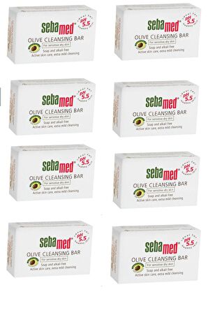 Sebamed Kompakt Zeytinyağlı Sabun 150 g 8li