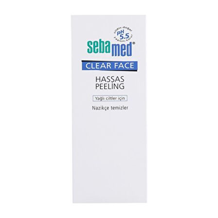 Sebamed Clear Face Hassas Ciltler için Yüz Temizleyici Peeling 150 ml