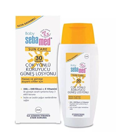 Sebamed Baby Çok Yönlü Koruyucu Güneş Losyonu SPF30 100 ML