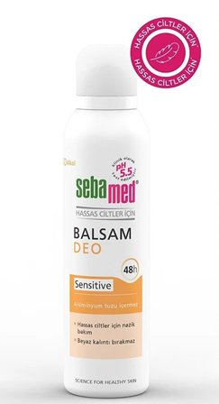 Sebamed Deodorant Aerosol 150 ML Balsam - Sensitive/Hassas
