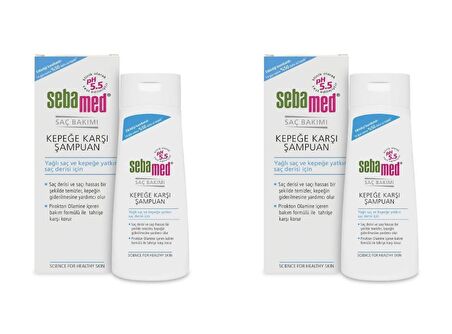 Sebamed Tüm Saçlar İçin Kepek Önleyici Şampuan 2x400 ml