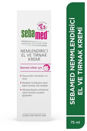 Nemlendirici El ve Tırnak Kremi 75 ml 2'li Set