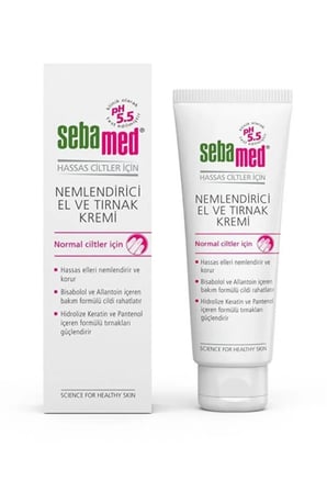 Nemlendirici El ve Tırnak Kremi Kuru ve Çatlayan Eller İçin 75 ml Törpü Hediye