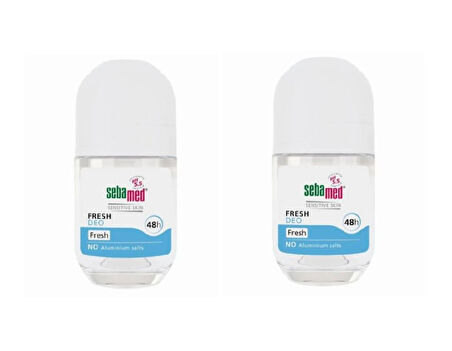 Sebamed  Deodorant Roll-On Fresh 50ml X 2 Adet Yeni Kutu