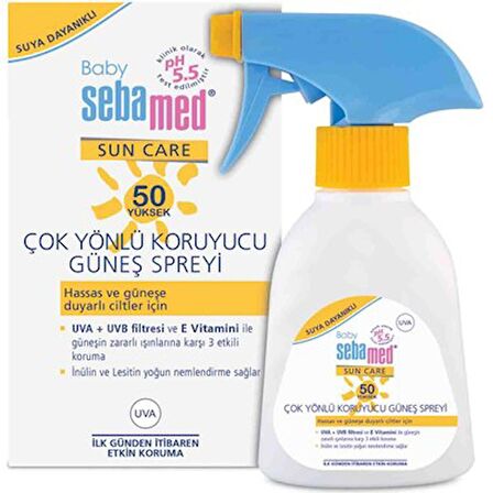 Sebamed Bebekler için Çok Yönlü Koruyucu Güneş Spreyi SPF 50 200 ml