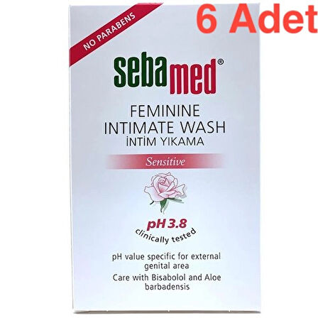 Sebamed İntim PH3.8 200 ml x 6 Adet