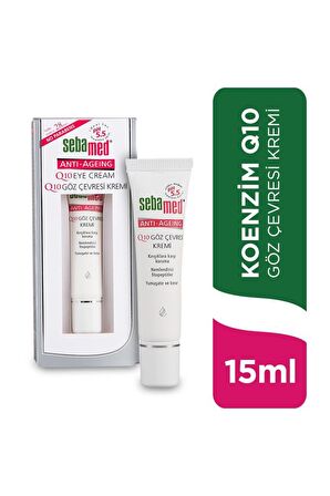 Sebamed Q10 Yaşlanma Karşıtı A,B,D,E,C Vitaminli 30 Yaş + Gece-Gündüz Göz Kremi 50 ml & Göz Kremii 15 ml 