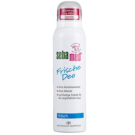 Sebamed Frische Antiperspirant Ter Önleyici Leke Yapmayan Sprey Deodorant 150 ml